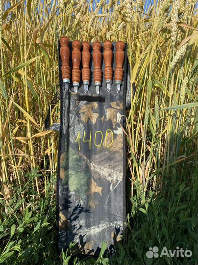 Набор шампуров на 6 предметов