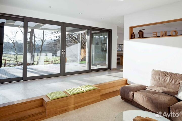 Панорамные окна и балконы