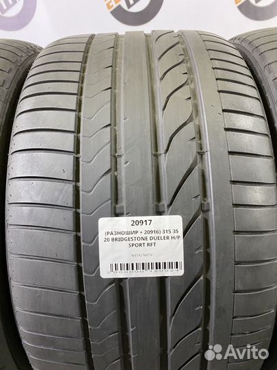 Bridgestone Dueler H/P Sport 275/40 R20 и 315/35 R20