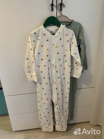 Пижамы H&M 104, комплект объявление продам