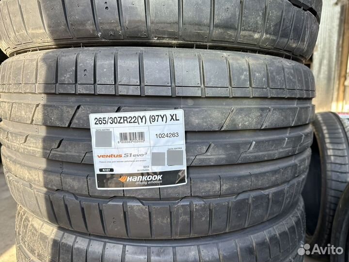 Hankook Ventus S1 Evo3 SUV K127A 265/30 R22 и 315/25 R22 101Y