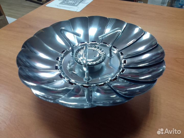 Плитка газовая походная с ветрозащитой