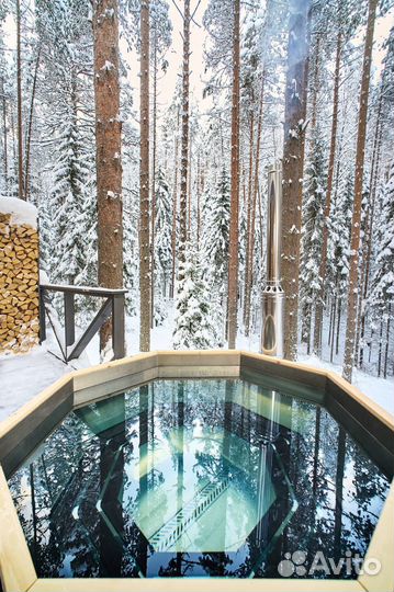 Сауна c банным чаном (4 часа)