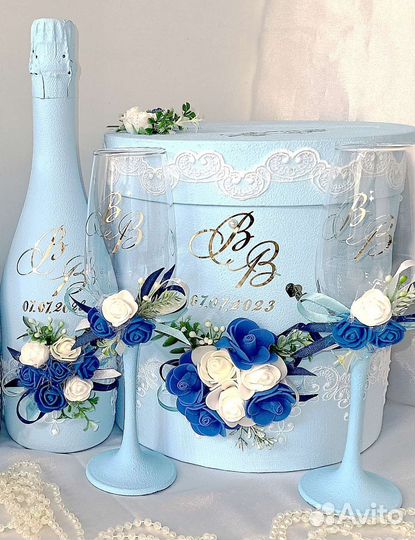 Свадебные бутылки