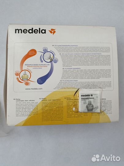 Молокоотсос электрический medela swing