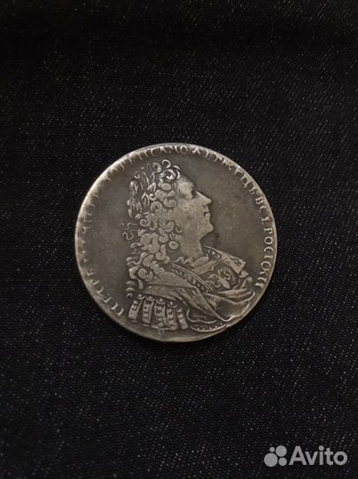 Рубль 1729 (не копия)