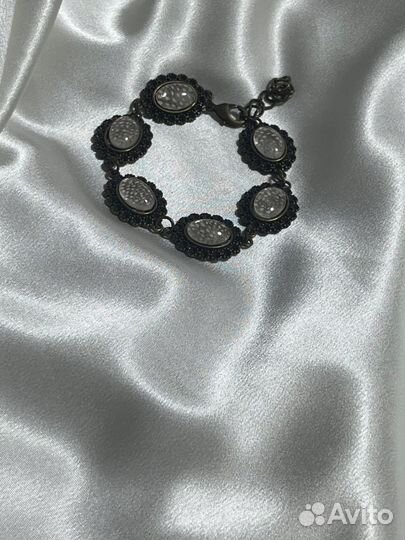 Серьги, браслет, колье