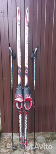 Лыжи беговые с ботинками