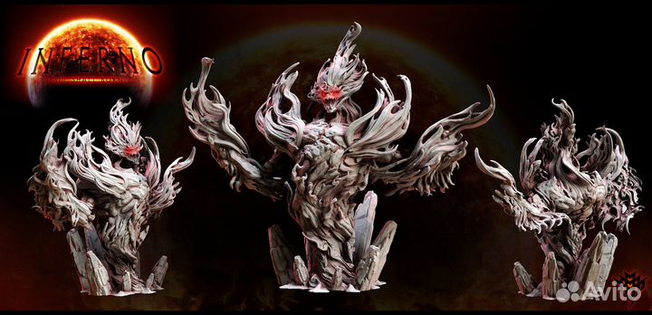 Миниатюры и модели для варгейма, днд и настолок