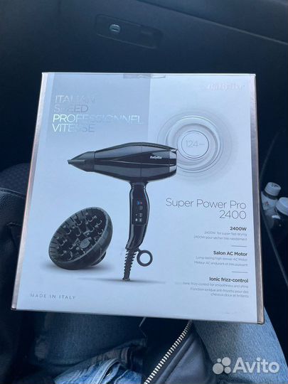 Фен babyliss super power pro 2400
