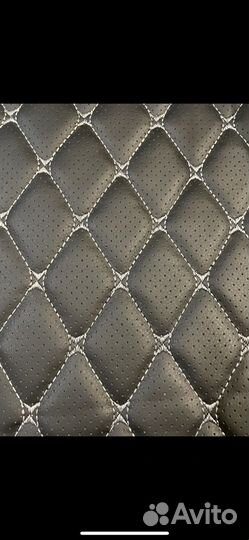 Лада 2114-2115 модельные чехлы экокожа бабочка/син