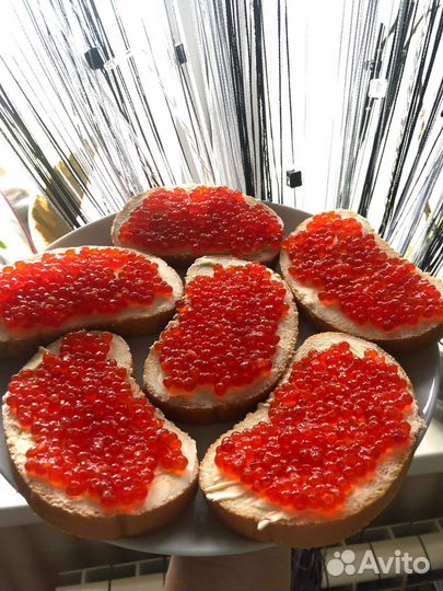 Красная икра в наличии