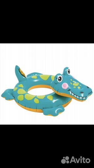 Надувной круг и наборы колпачков на день рождения