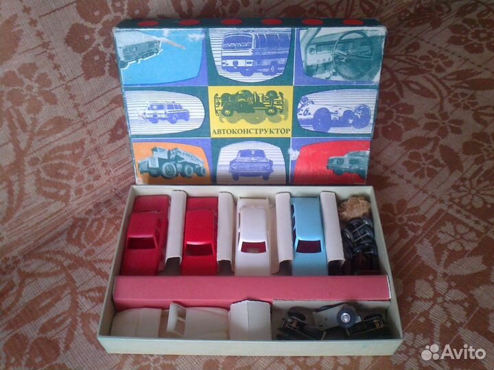 Автоконструктор, Детская Игрушка, Автомобили СССР