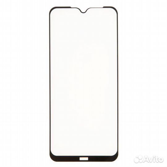 Защитное стекло 20D для Xiaomi Redmi Note 8, черно