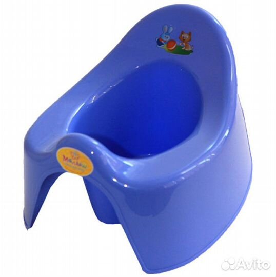 Горшок Детский Высокий Устойчивый Удобный Орт.Форм