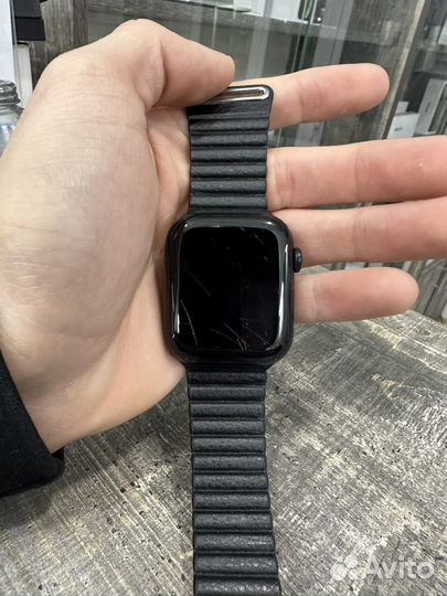 Полировка экрана iPhone apple watch