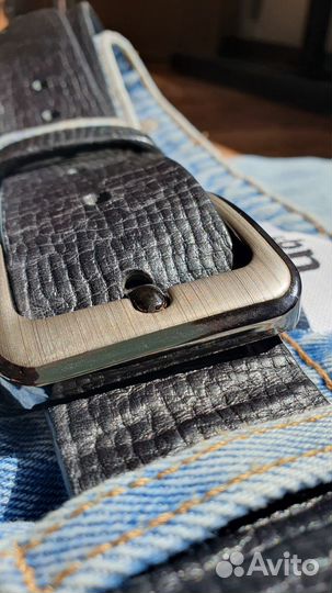 Ремень из натуральной итальянской кожи