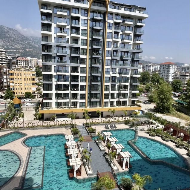 2-к. квартира, 55 м² (Турция)