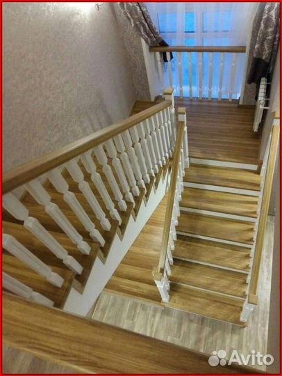 Деревянная лестница изготовление