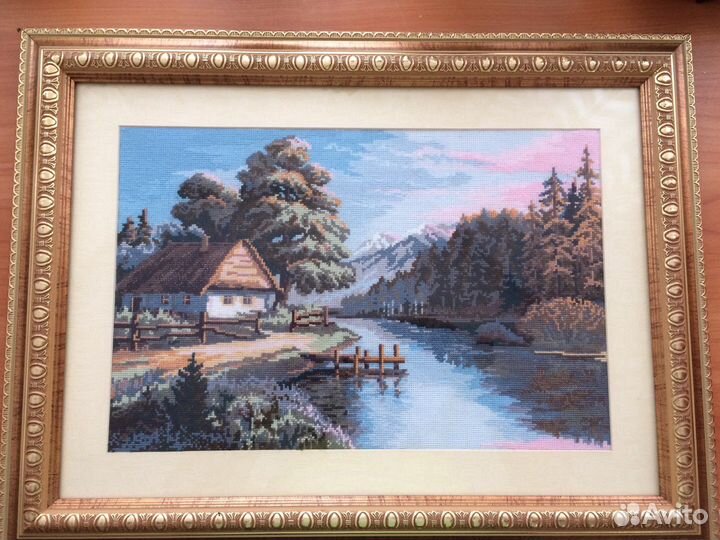 Картины вышитые крестом