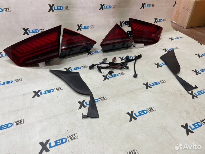 Audi A7 A 7 комплект рестайлинг фонарей на дорест