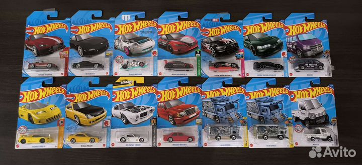 Коллекция hot wheels