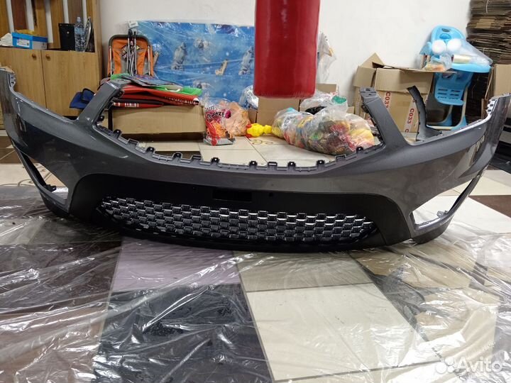 Бампер передний ssangyong actyon sports