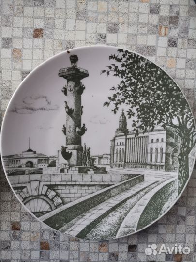 Настенная тарелка лфз