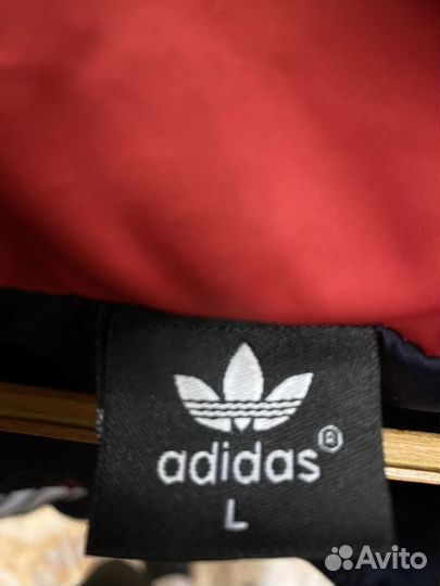 Олимпийка adidas винтаж ветровка