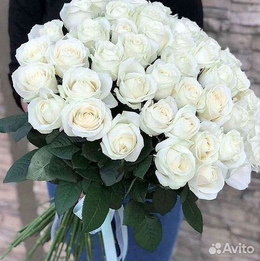 Розы высокие Доставка цветов