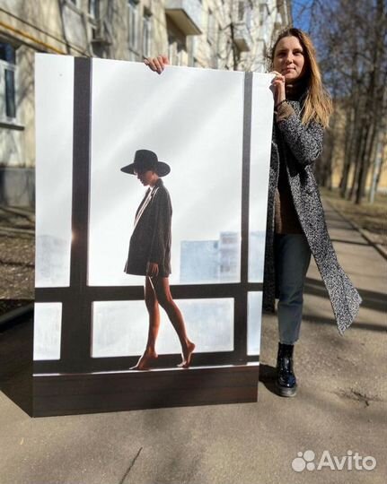 Фото на холсте, Картина на холсте, портрет по фото