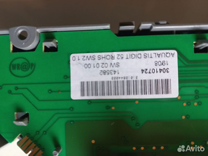 Плата управления стир. машины аристон aqsl 150