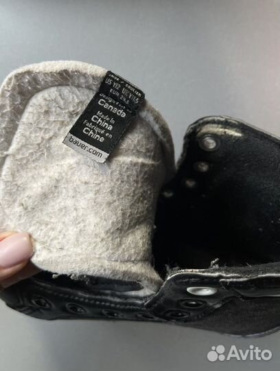 Коньки хоккейные детские bauer 31 размер