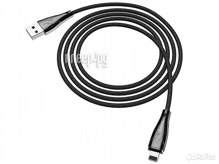 Hoco Magnetic U75 USB - Lightning 1.2m Black 6
