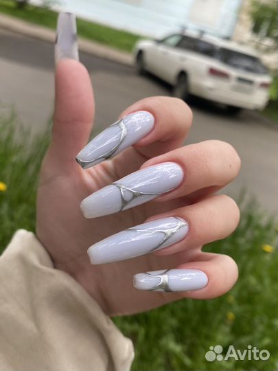 Наращивание ногтей, необычные дизайны