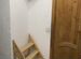Лестница деревянная массив сосны+вешалка
