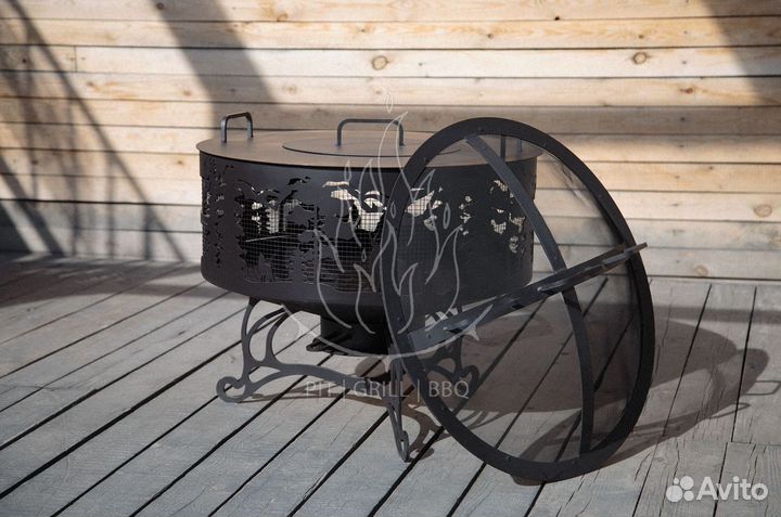 Костровая чаша. Очаг. Камин