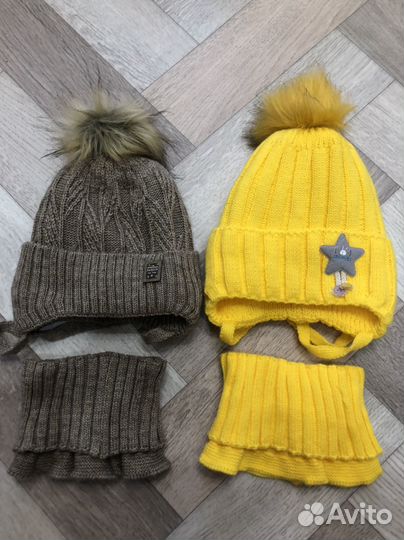 Комплекты шапка и снуд