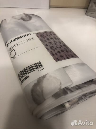 Штора для ванной IKEA