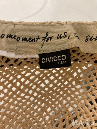 Соломенная шляпа для девочки hm