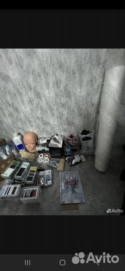 Материалы для наращивания ресниц бу