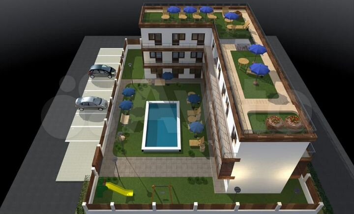 Гостиница, 700 м²