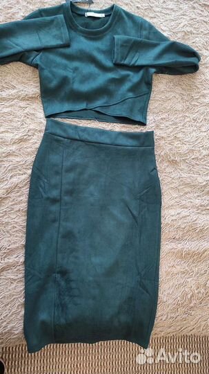 Костюм спандекс юбка топ