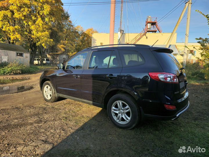 Hyundai Santa Fe 2.2 AT, 2011, 204 500 км