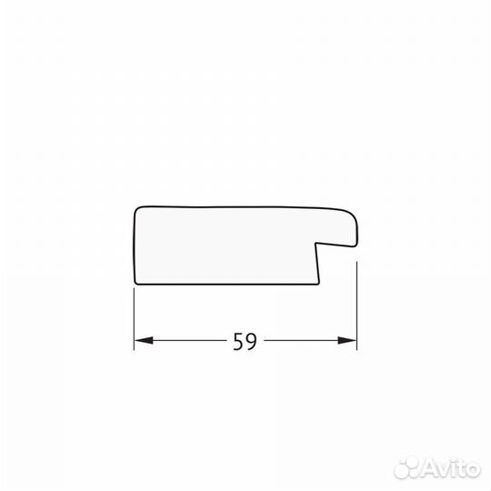 Зеркало Evoform Octagon BY 7044 70x90 травленое с