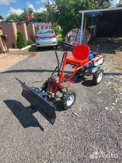 Мини-трактор,мотоблок Нева с прицепом