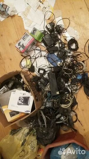 Кабели и адаптеры блоки питания б. у