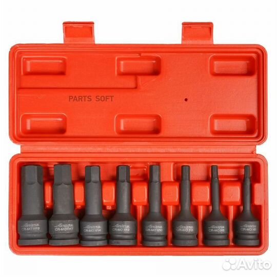 Airline atas049 Набор головок ударн. 1/2 78мм внеш