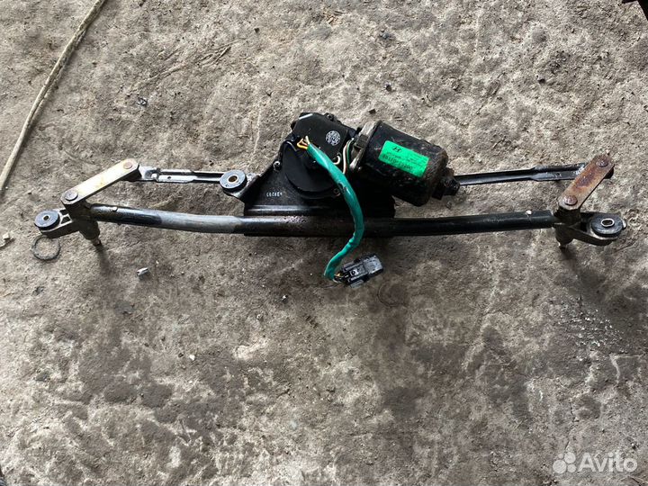 Трапеция стеклоочистителей с моторчиком santa fe